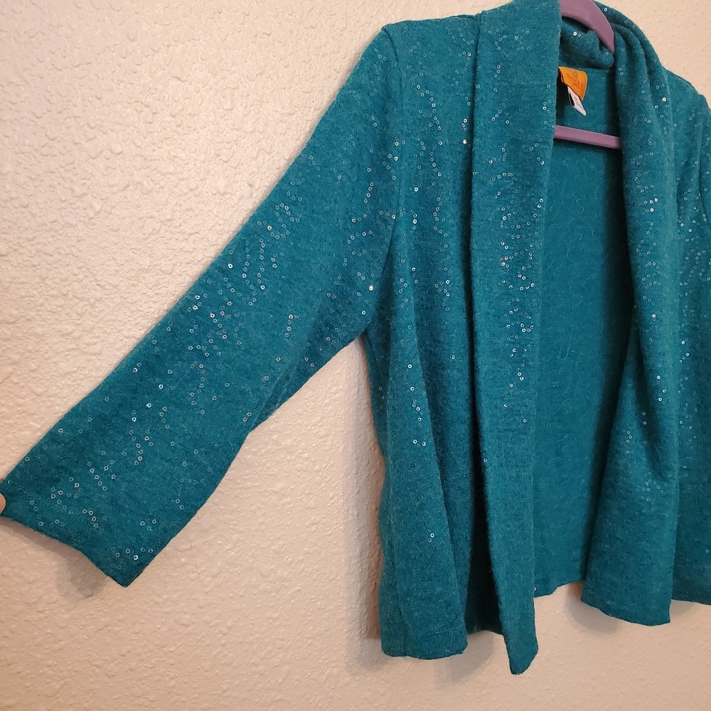 Ruby Rd. Sequin Cardigan - image 4